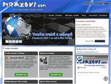 Tablet Screenshot of mrazovi.com